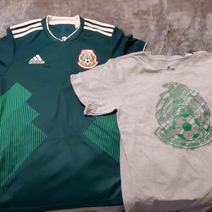 Adidas  Jersey and Tee shirt set